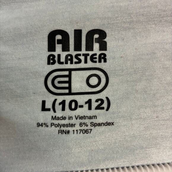 Airblaster L10-12 Youth Ninja BodySuit Snowboard Ski Winter Blue Pink Base Layer - Picture 2 of 8